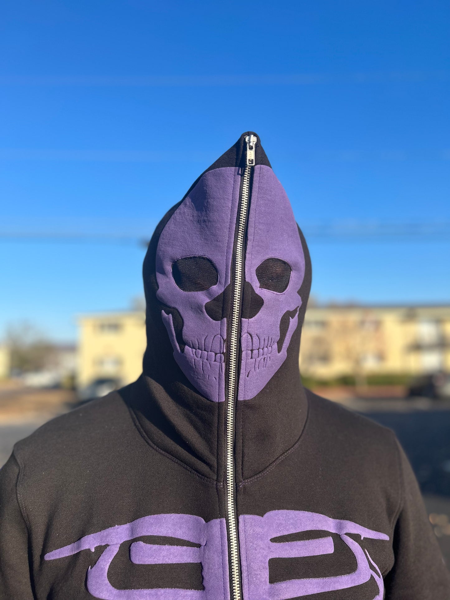 Skele Hoodies(purple)