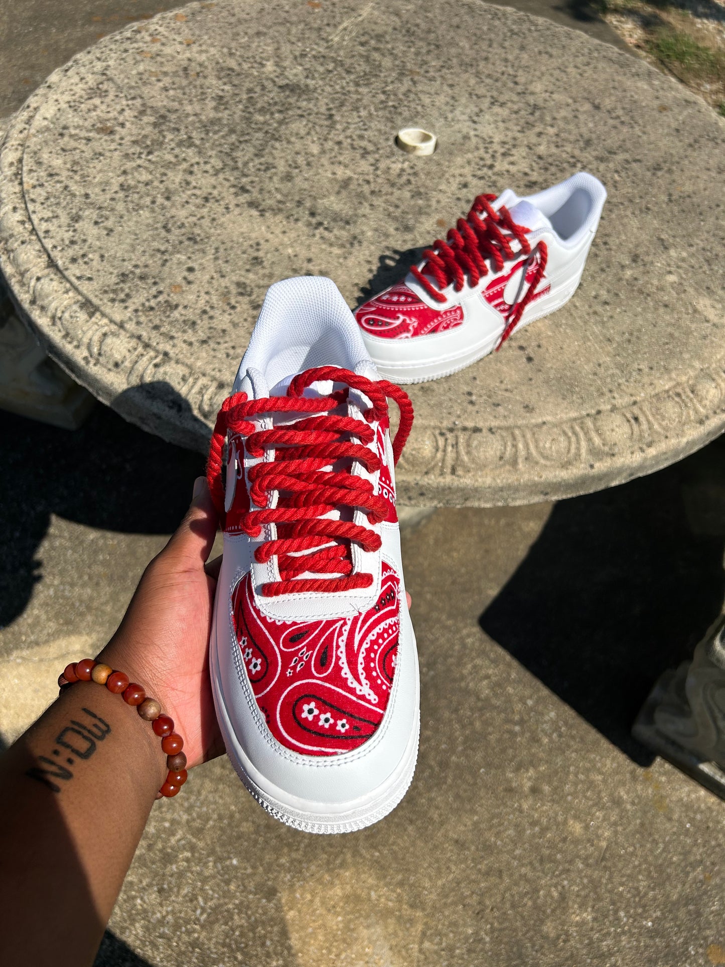 Rope Laces (red)