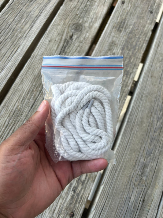 Rope Laces (white)